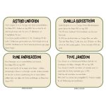 Faktakort – 6 barnboksförfattare - bild 3