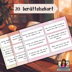 Barnboksveckan berättelsekort