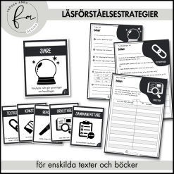 Läsförståelse / Läsförståelsestrategier och arbetsblad