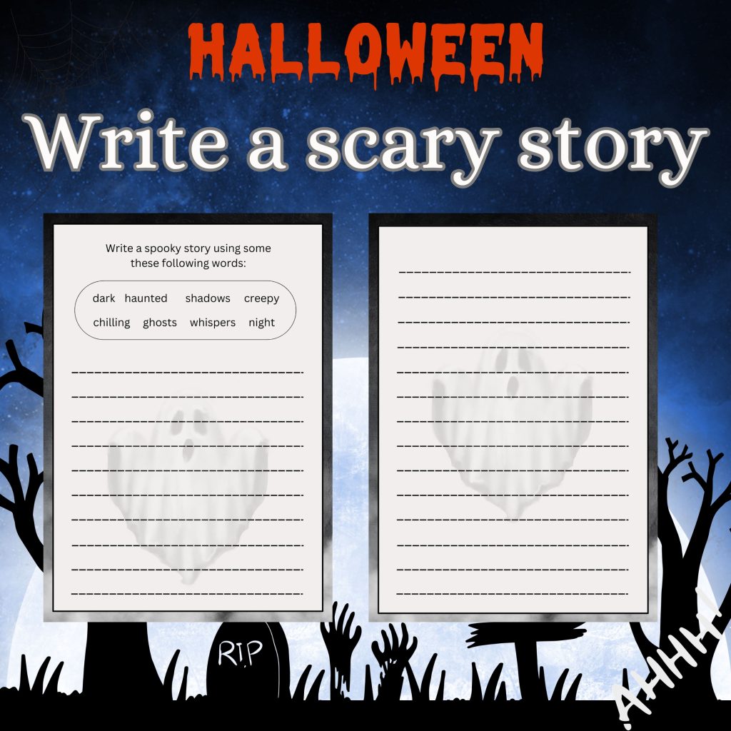 Halloween engelska (write a story)