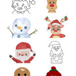 Skrivblad julen - bild 11