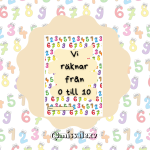 Träna på talen 0 till 10 - bild 1