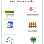 My second English 2- häfte som tränar på ”At home, toys & outside” - bild 9