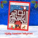 Skolrikets Julkalender Lucka 8: Hjälp Tomten Labyrint - bild 2