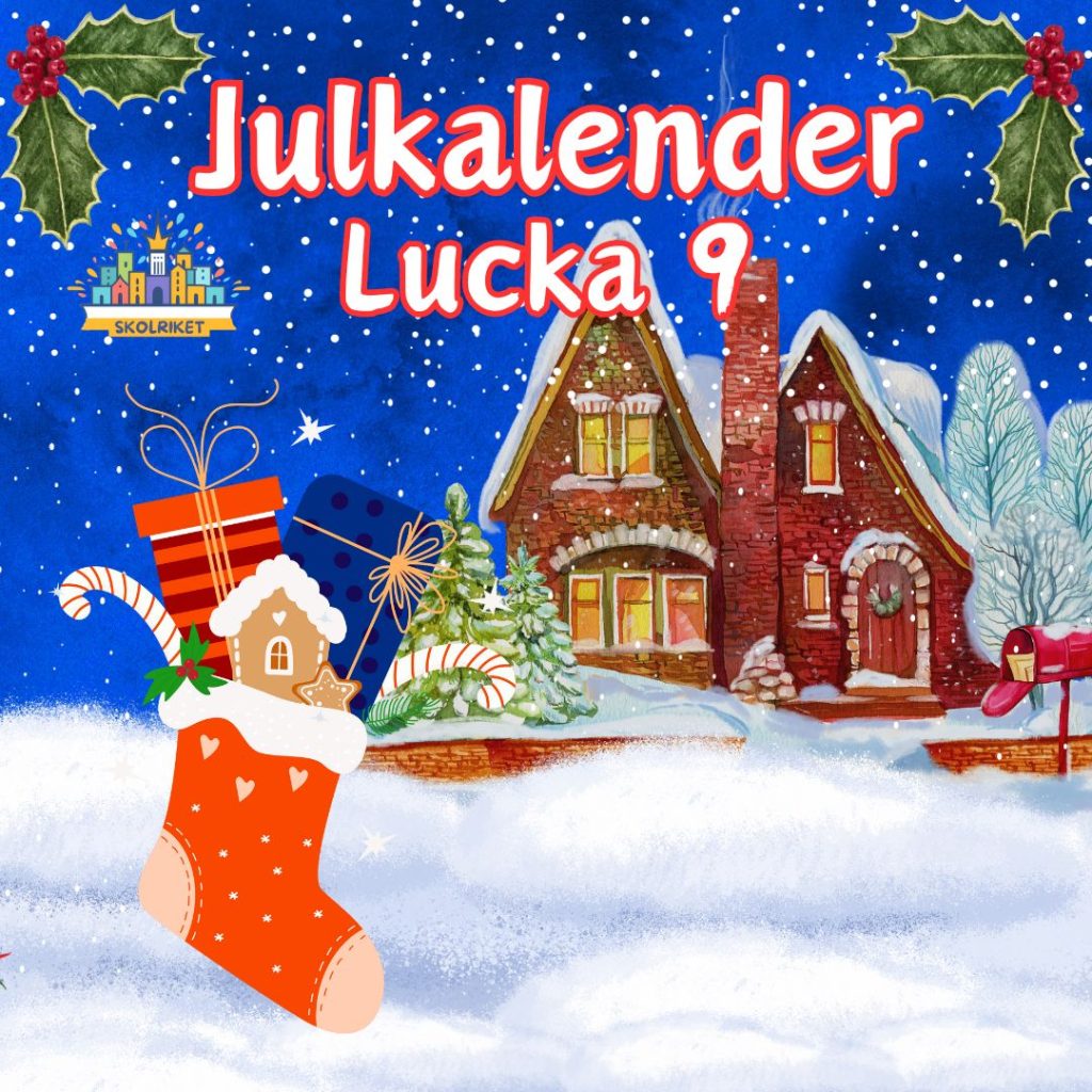 Skolrikets Julkalender Lucka 9: Hur många av varje?