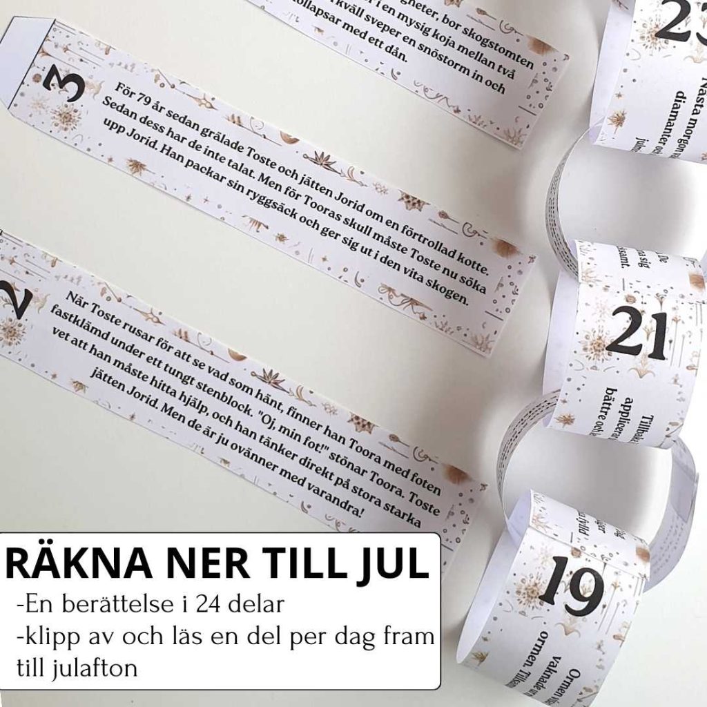 Räkna ner till jul – med en saga