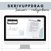 Skrivuppdrag januari