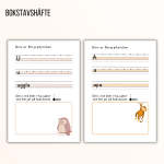 Bokstavshäfte A-Ö - bild 2