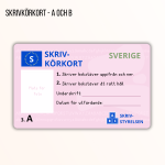 Skrivkörkort A och B - bild 2