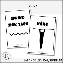 Hinderbana med bildstöd