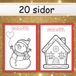 Jul färglägga bilder (20-bilder) - bild 2