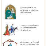 Jesus födelse – arbetsblad (fakta + bilder) - bild 3