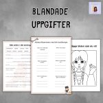 Halloween häfte med blandade uppgifter (åk 1-3) - bild 2