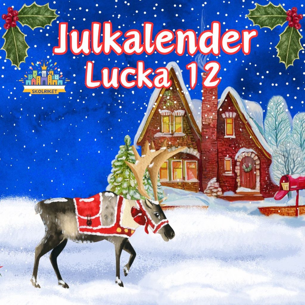 Skolrikets Julkalender Lucka 12: Julens Tre i Rad