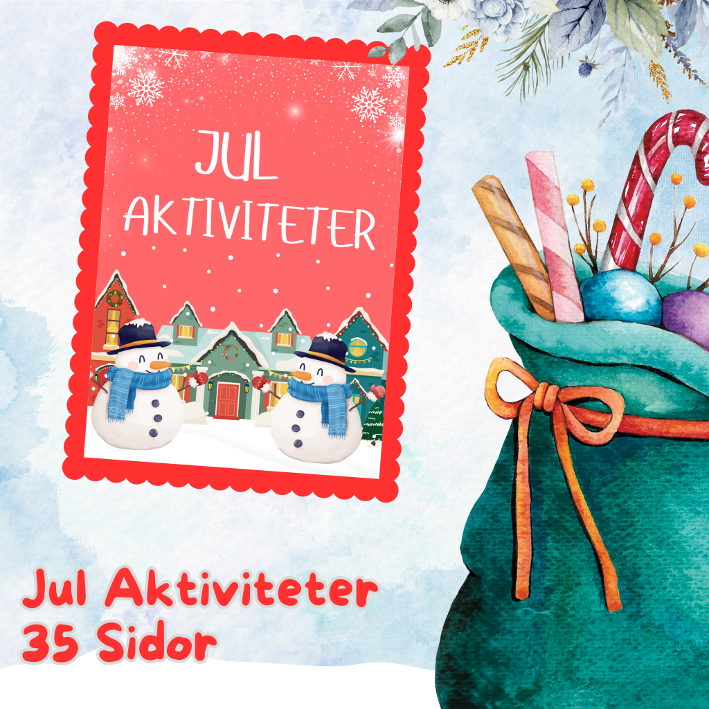 Jul Aktiviteter – 35 Sidor
