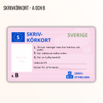 Skrivkörkort A och B - bild 3