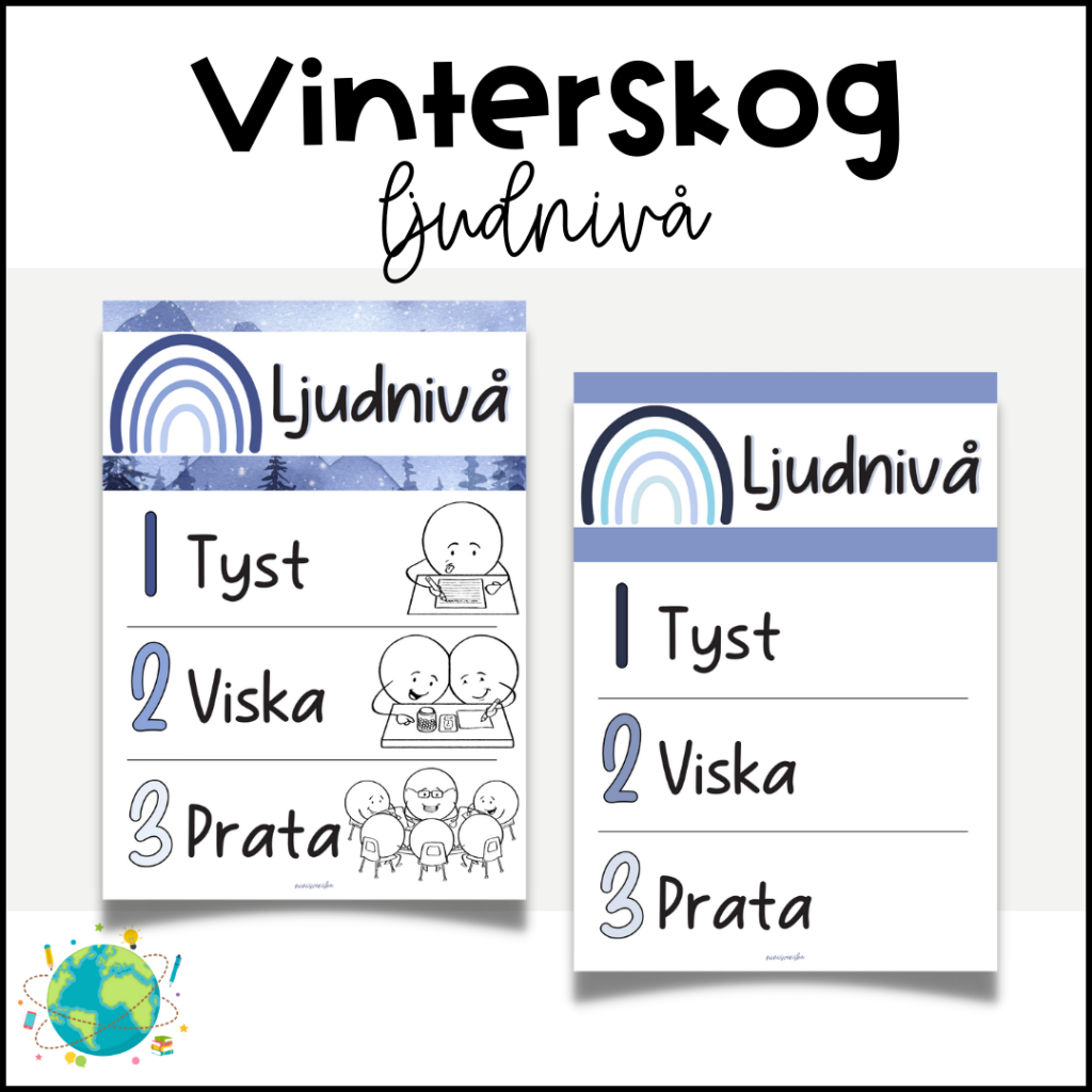 Vinterskog – Ljudnivå