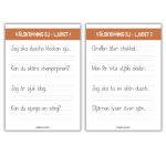 Träna Sj-ljudet – 8 stenciler - bild 5