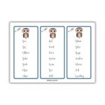 Träna Tj-ljudet – 8 stenciler - bild 7