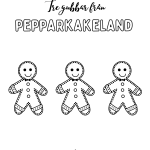 Målarbok/målarbilder med jul- vintertema - bild 6