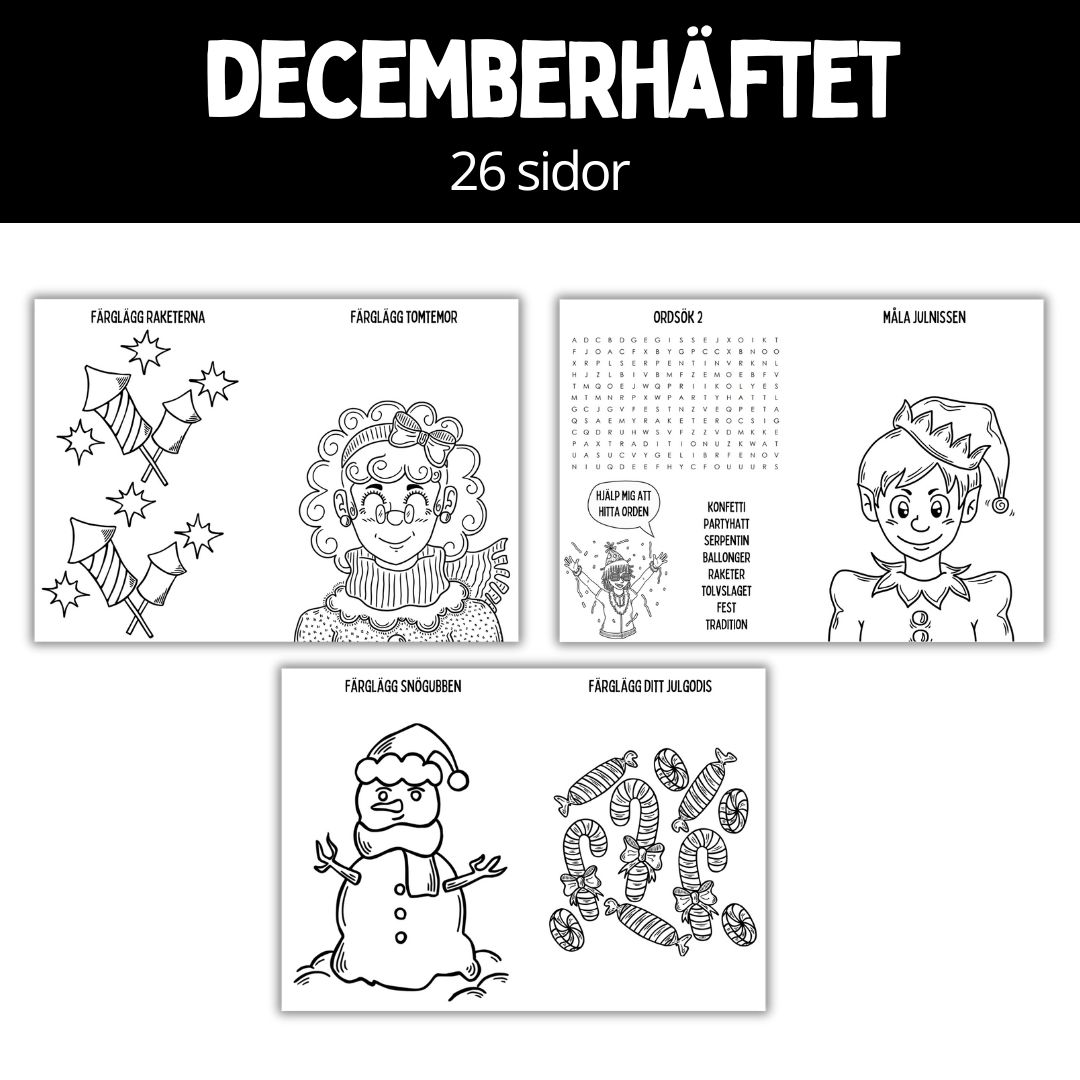 Decemberhäftet - 26 sidor