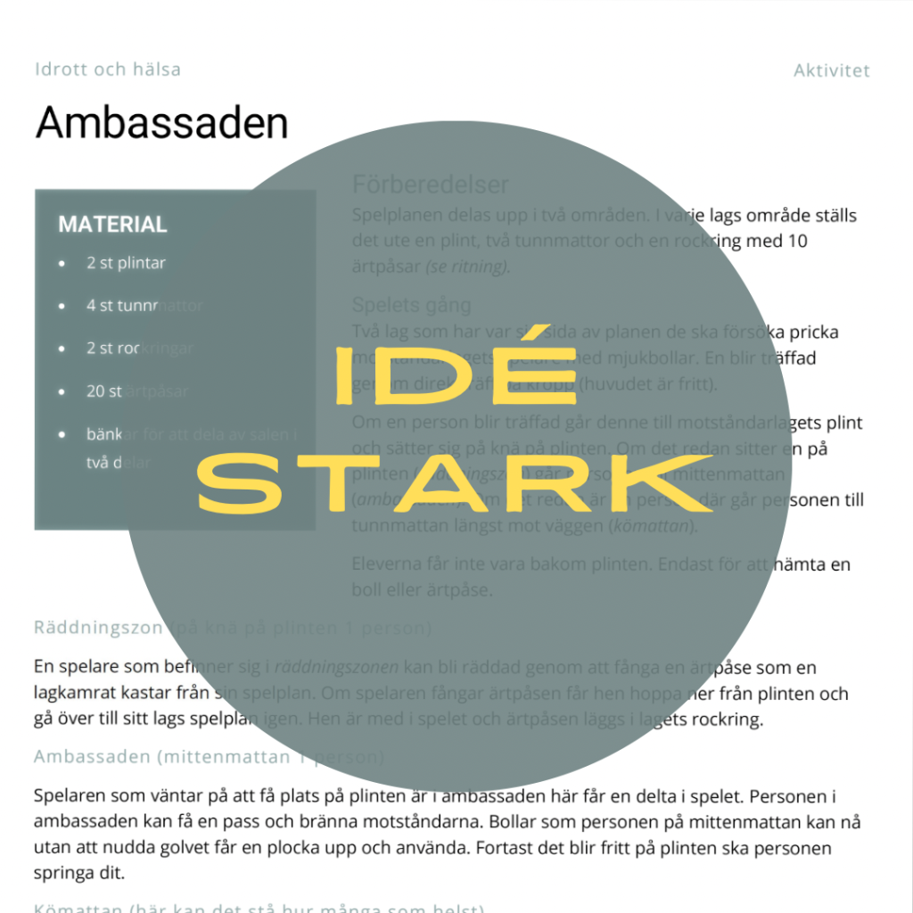 Ambassaden – Lek inomhus