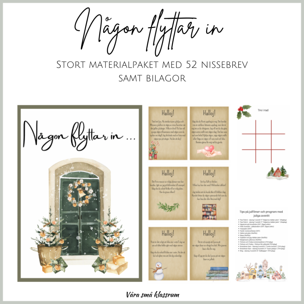 Någon flyttar in – nissebrev