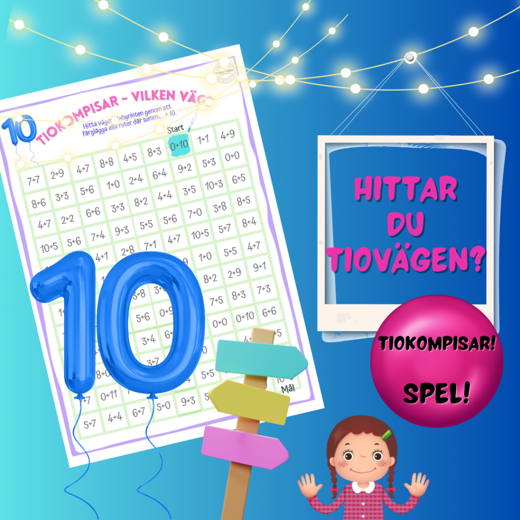 Hittar du tiovägen? Tiokompisar