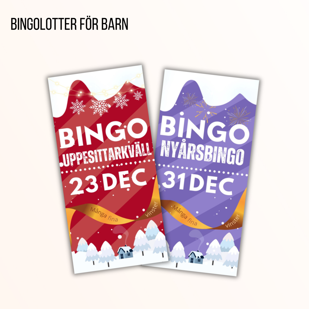 Bingolotter för barn