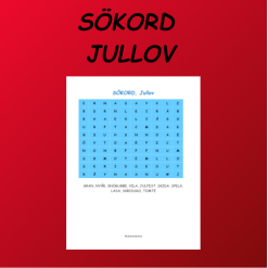 Jullov Sökord