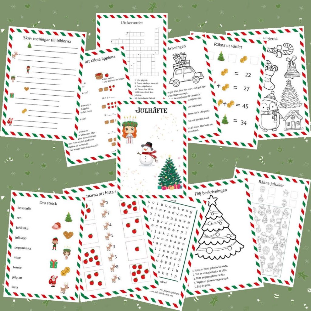 Julhäfte i 2 nivåer