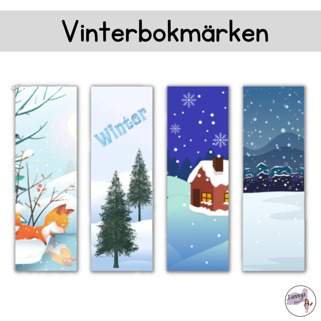 Bokmärken vinter