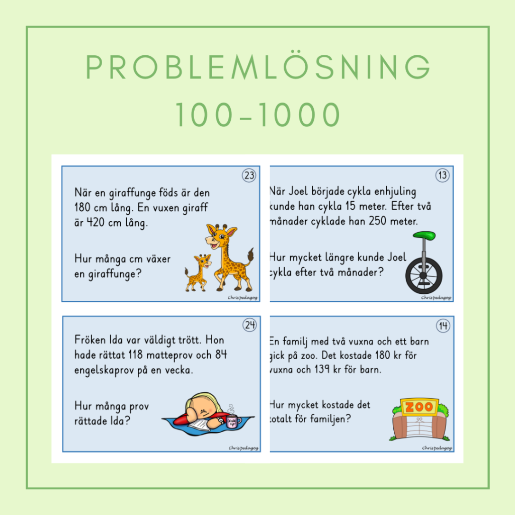 Problemlösning 100-1000