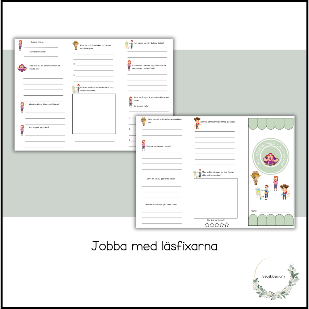 Jobba med läsfixarna