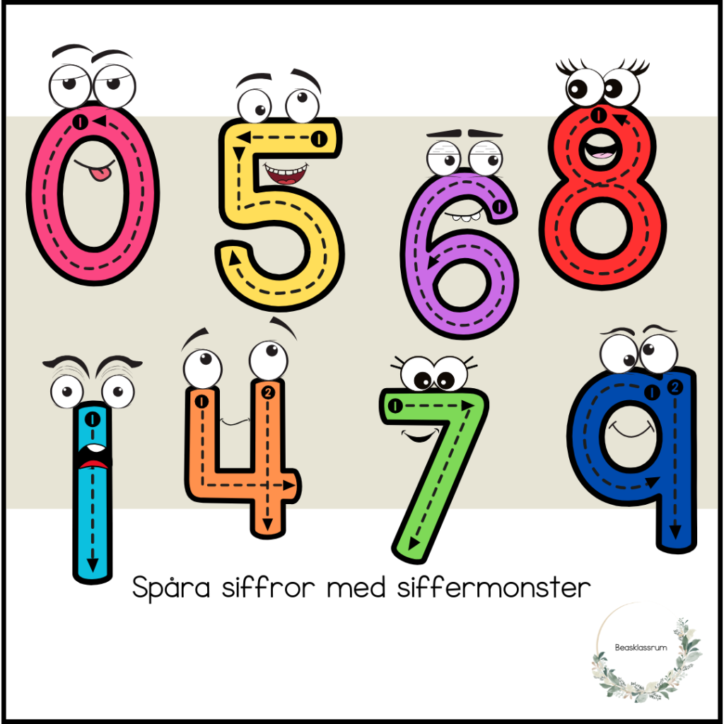 Spåra siffror