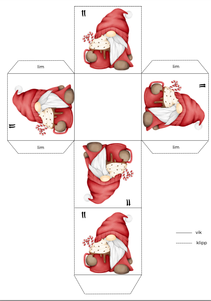 Julkalender - 24 lådor