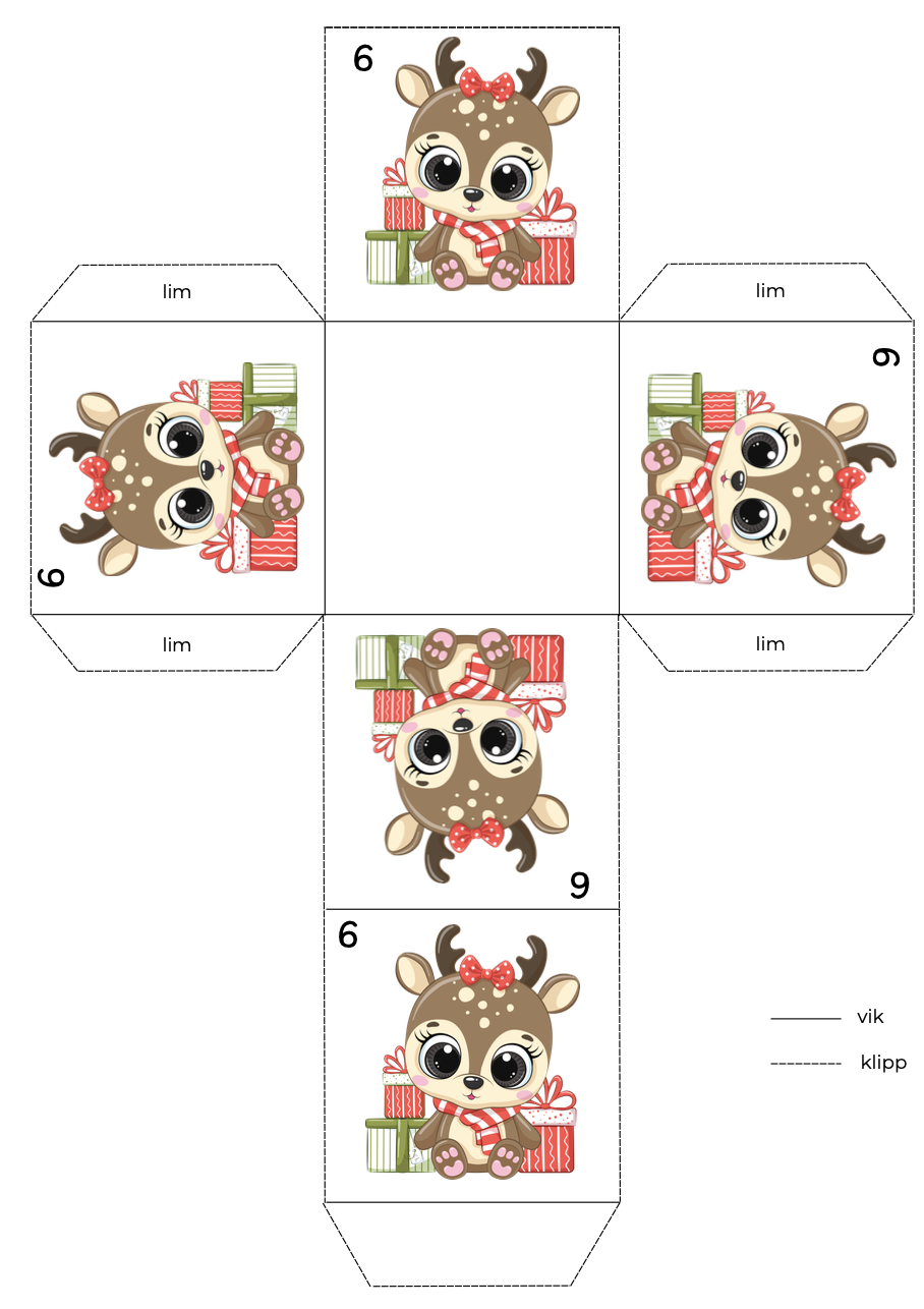 Julkalender - 24 lådor