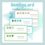 Hemliga ord – Begynnelsebokstav - bild 1