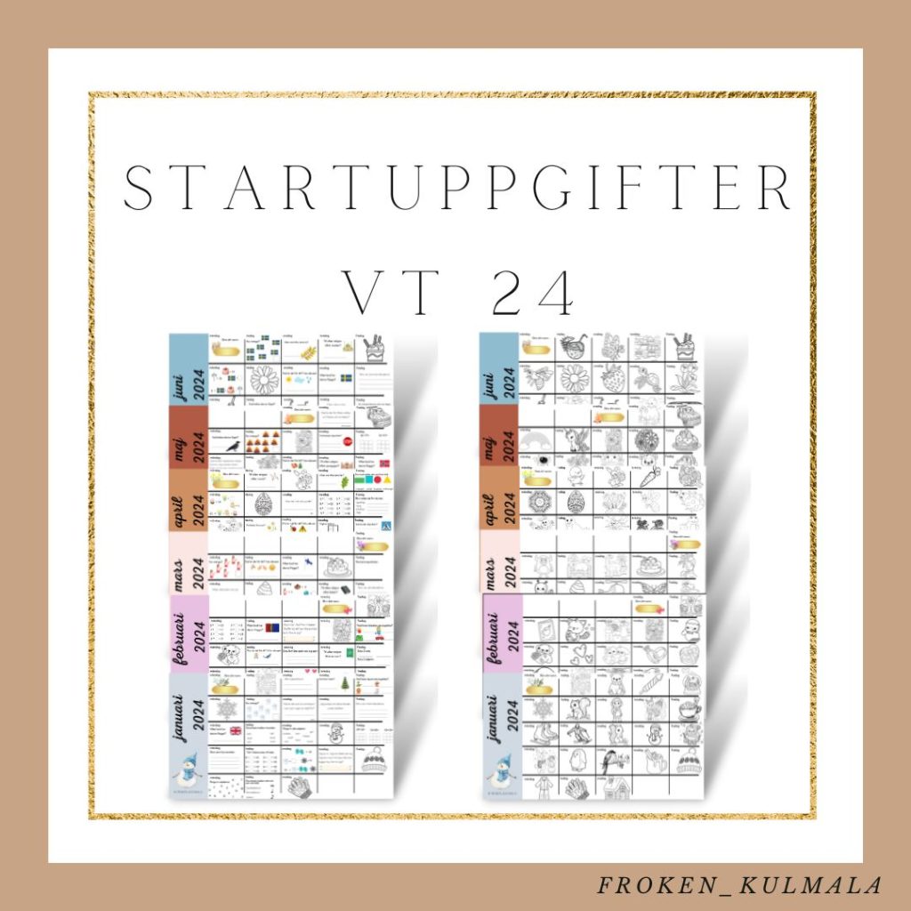 Startuppgifter vt 24