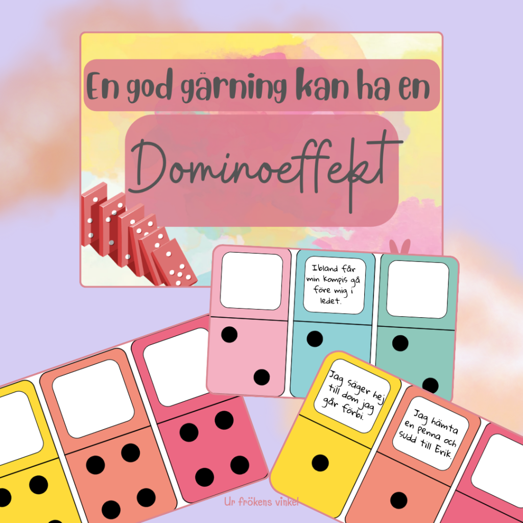 Goda gärningar – dominobrickor