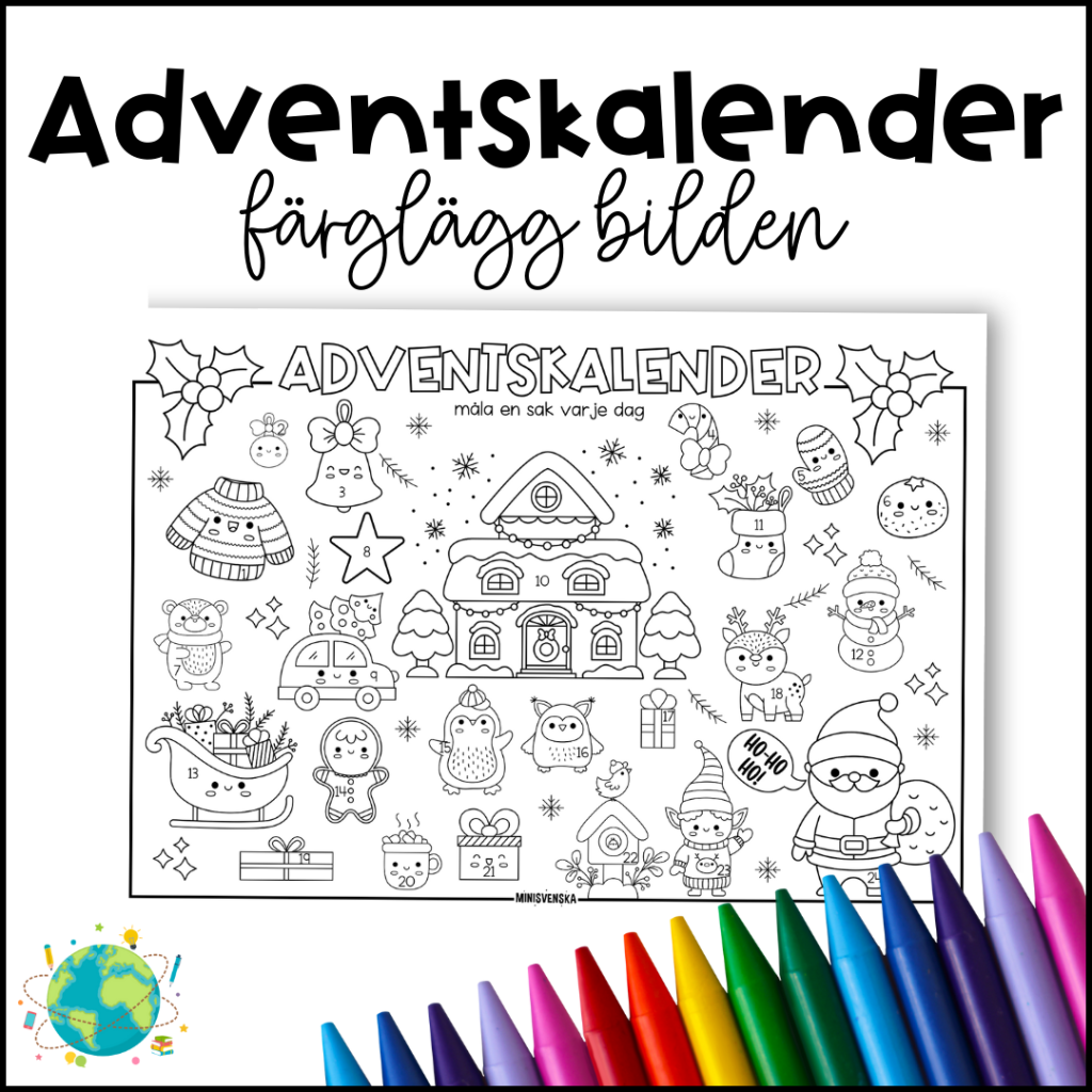 Måla Adventskalender
