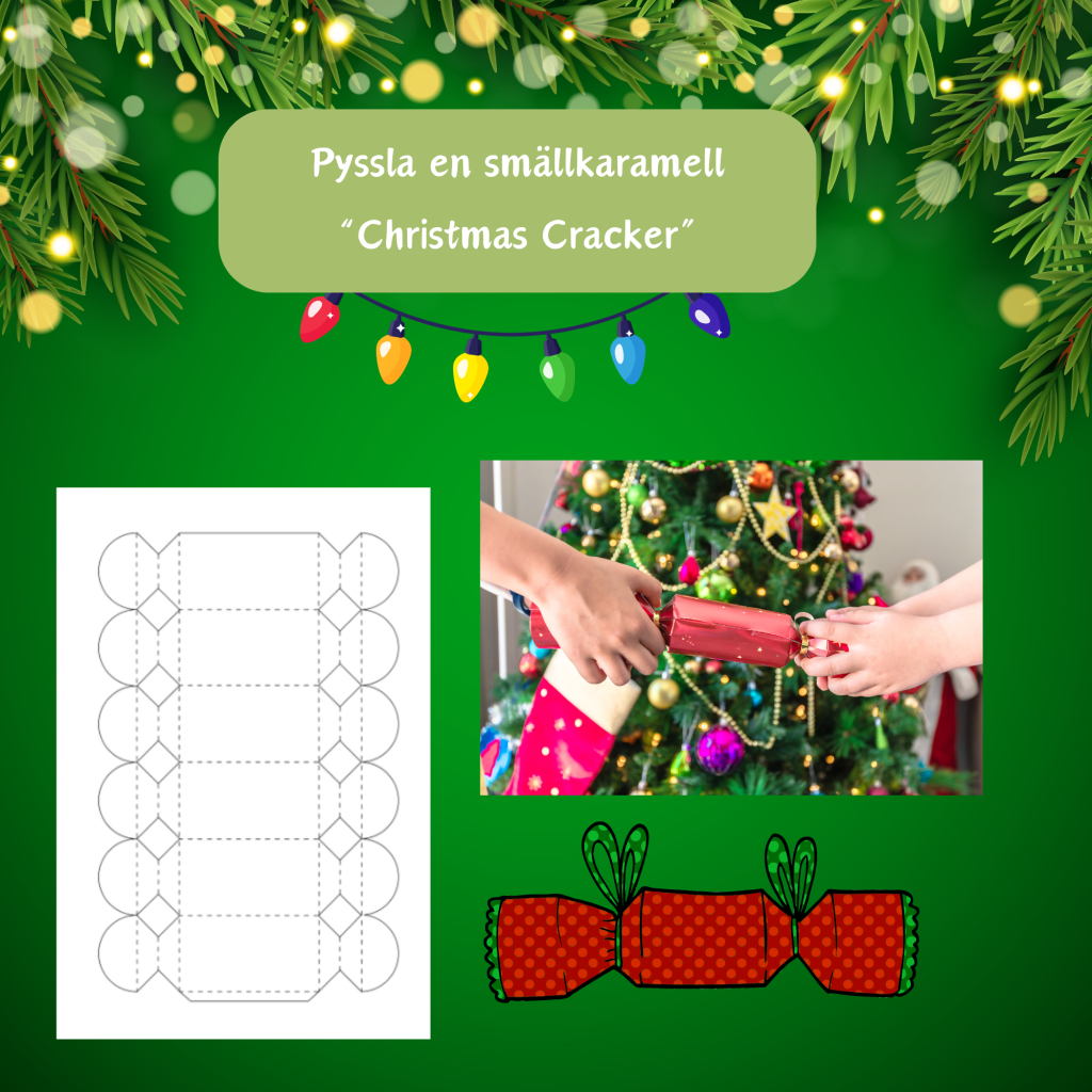 Julpyssel smällkaramell christmas cracker
