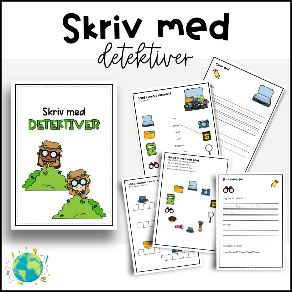 Skriv med detektiver