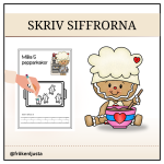 Skriv siffrorna 1 – 10 - bild 1