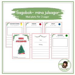 Sagobok - mina julsagor