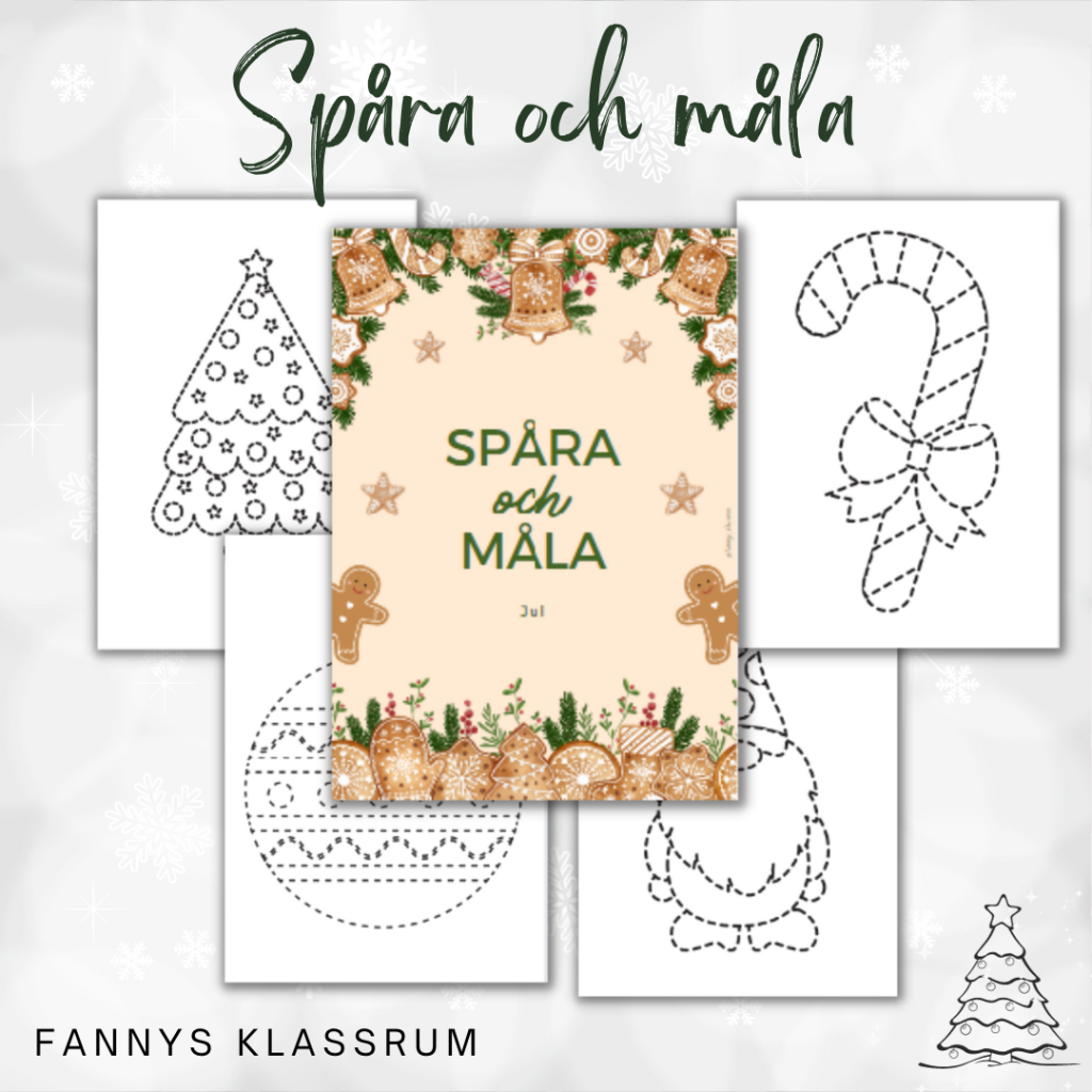 Spåra och måla jul