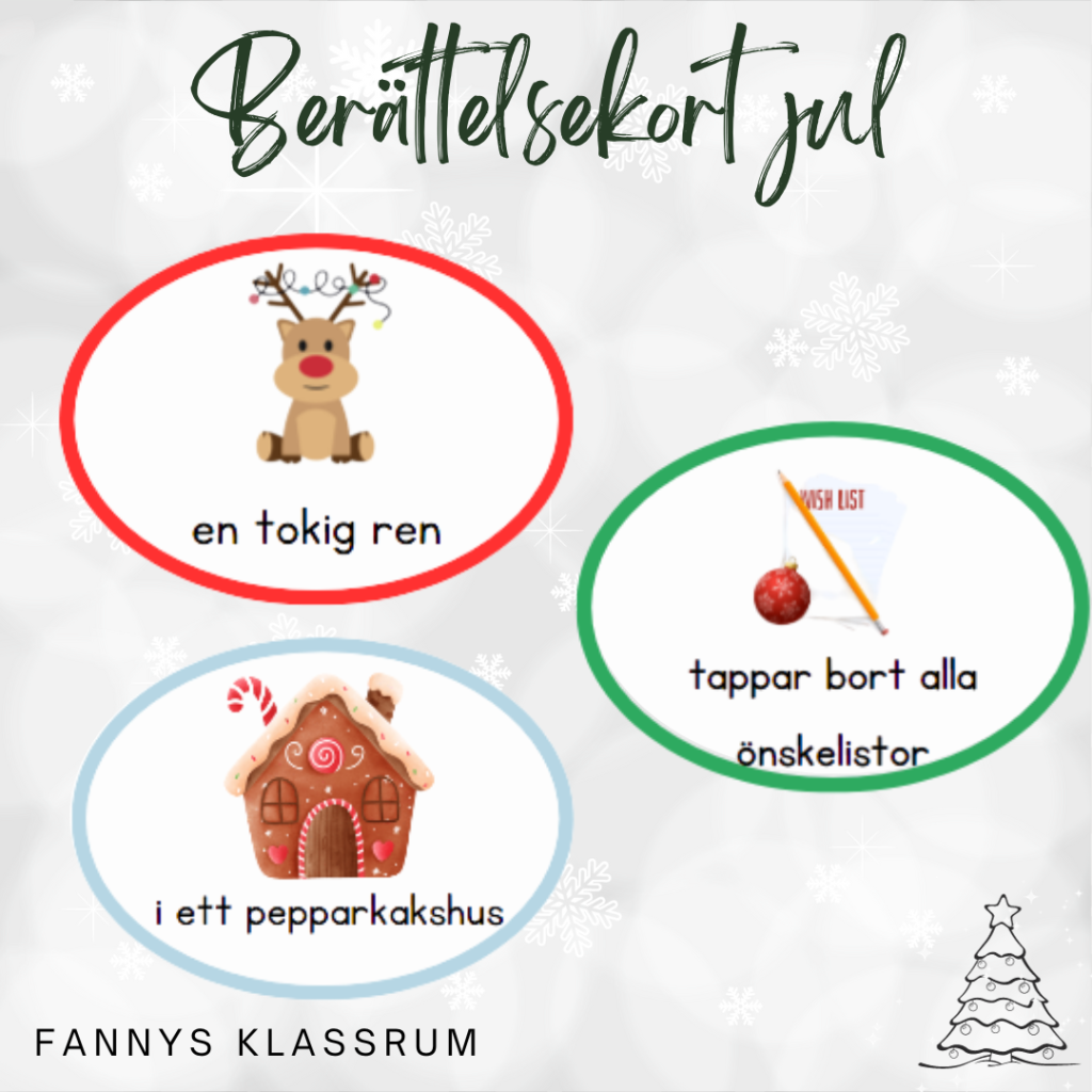 Berättelsekort jul