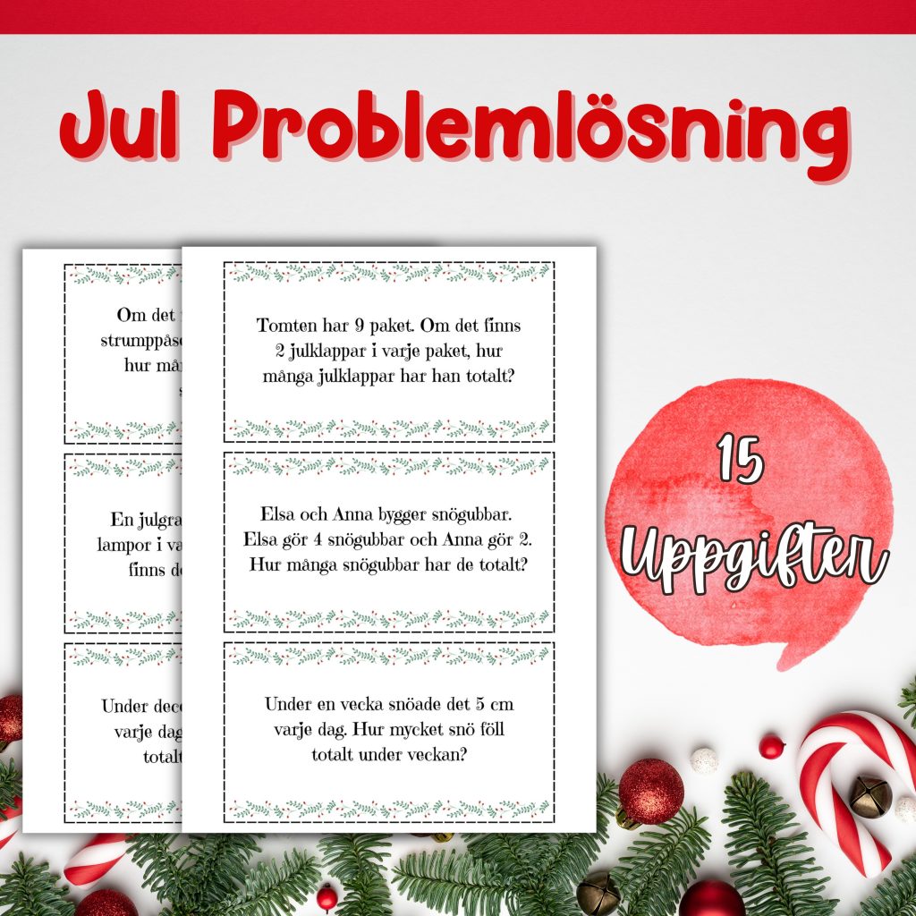 Problemlösningsuppgifter (15st)