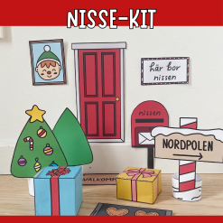 Nissedörr och tillbehör: låt nissen flytta in