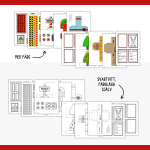 Nissedörr och tillbehör: låt nissen flytta in - bild 2